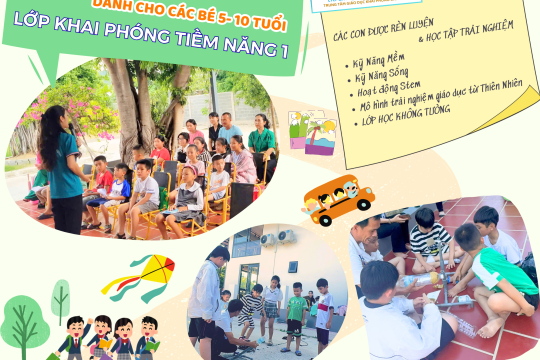 LỚP KHAI PHÓNG TIỀM NĂNG 1